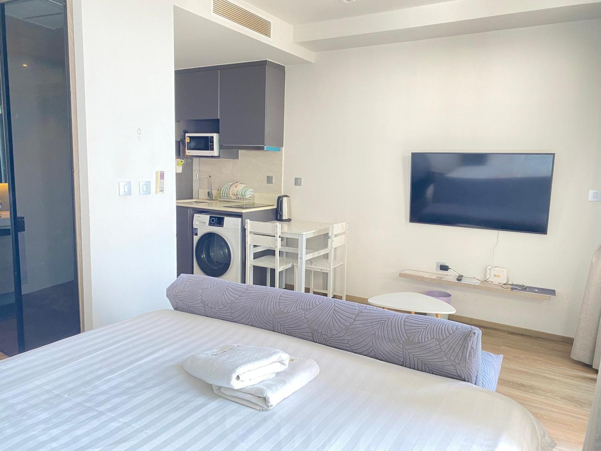 Andromeda Seaview Condo Near Beach باتايا المظهر الخارجي الصورة